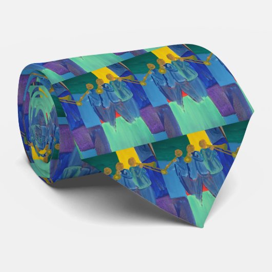 ジャズトリオのタイ ネクタイ (ロール)