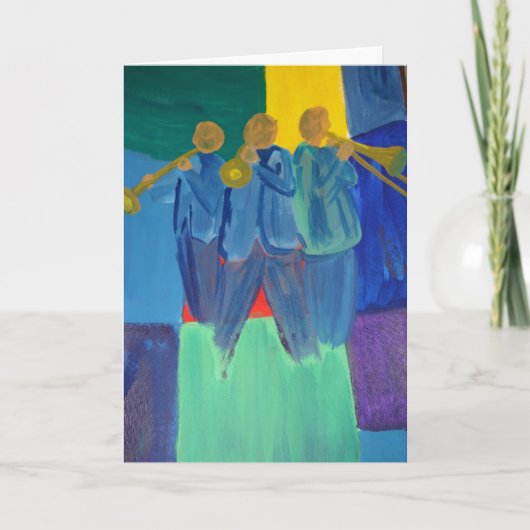 ジャズトリオ カード (正面)