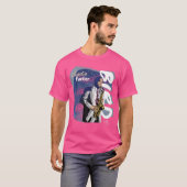 ジャズトリビュートコレクション – Charlie Parker -デザイン Tシャツ (正面フル)