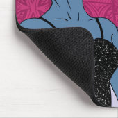 ジャズナイトクラブのシンガーマウスパッド マウスパッド (コーナー)