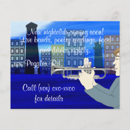 ジャズナイトクラブフライヤー チラシ