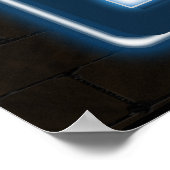 ジャズネオンサインのポスター ポスター (角)