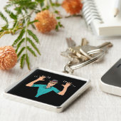 ジャズハンズ キーホルダー (側面)