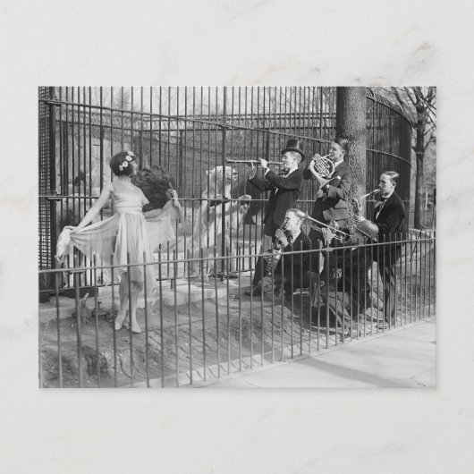 ジャズバンドエンターテインメントポーラーベアーズ, 1925 ポストカード (正面)