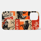 ジャズバンドクールヴィンテージポスター Case-Mate iPhoneケース (裏面 (横))
