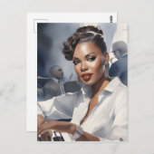 ジャズバンドミュージシャン ポストカード (正面/裏面)