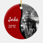 ジャズバンドロック(写真あり) セラミックオーナメント (裏面)