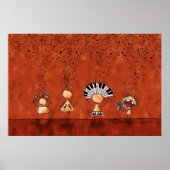 ジャズバンド ポスター (正面)