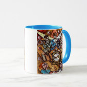 ジャズバンド マグカップ (正面右)