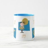 ジャズバンド マグカップ (中央)