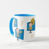 ジャズバンド マグカップ (正面左)