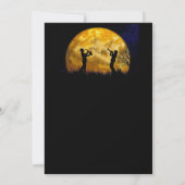 ジャズバンド ムーンバースデー 招待状 (裏面)