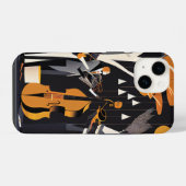 ジャズバンド iPhoneケース (裏面横)