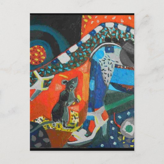 ジャズバー ポストカード (正面)