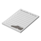 ジャズパーソナライズされたシューダンス先生のリスト ノートパッド (回転)