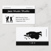 ジャズビジネスカード 名刺 (正面/裏面)