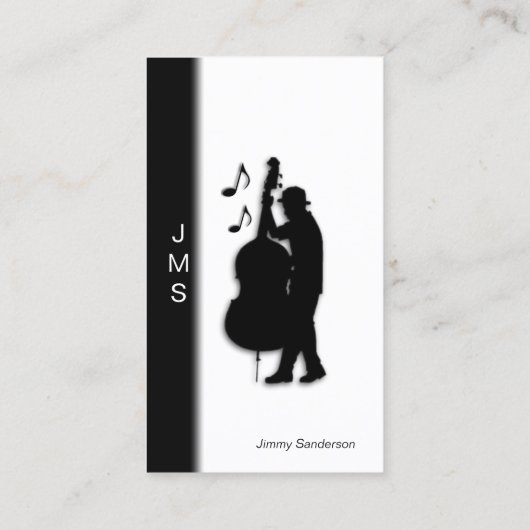 ジャズビジネスカード 名刺 (裏面)