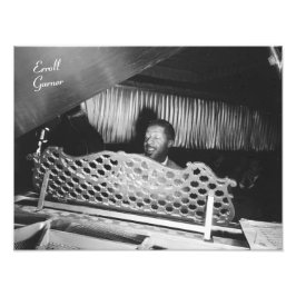 ジャズピアニストアーロールガーナー フォトプリント           