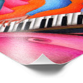 ジャズピアニスト フォトプリント            (角)