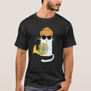 ジャズファンク&カッコいいソウルカワイキャット遊ズホーフランスのル Tシャツ