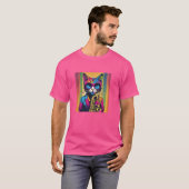 ジャズファンク&ソウル – アフロレトロヴィンテージ音楽1 Tシャツ (正面フル)
