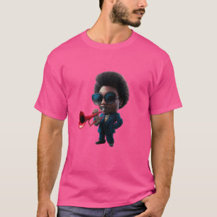 ジャズファンク&ソウル – アフロレトロヴィンテージ音楽 Tシャツ