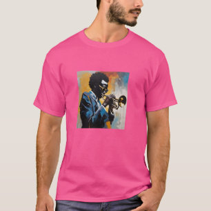 ジャズファンク&ソウル – アフロレトロヴィンテージ音楽 Tシャツ
