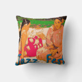 ジャズフェストウィメンズオンブランケット クッション (裏面)