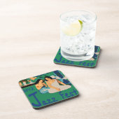 ジャズフェストウーマン喫煙 コースター (右側)