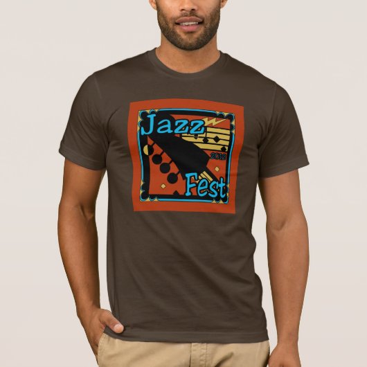 ジャズフェストギター2012 Tシャツ (正面)