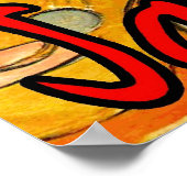 ジャズフェストギター2 ポスター (角)