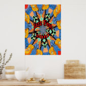 ジャズフェストギター ポスター (キッチン)