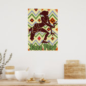 ジャズフェストダンサーも ポスター (キッチン)