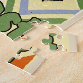 ジャズフェスト抽象芸術ダンサー ジグソーパズル (側面)