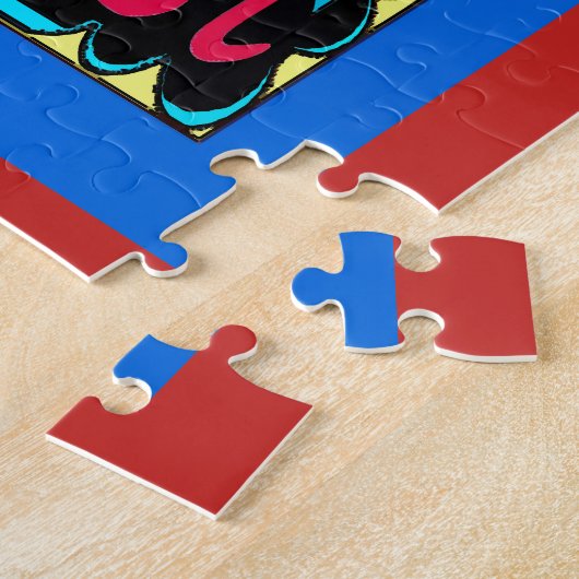 ジャズフェスト抽象芸術ミュージカル ジグソーパズル (側面)