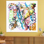 ジャズフェスト キャンバスプリント (インサイチュ (リビング))