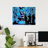 ジャズブルース ポスター (ホームオフィス)