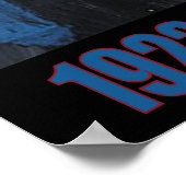 ジャズブルーベースプリント ポスター (角)