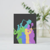 ジャズプレイヤー ポストカード (スタンド正面)