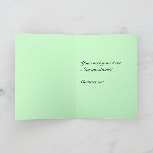 ジャズベビー1920年代ジャズ時代のヴィンテージシート音楽カバー カード (内部)