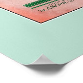 ジャズベビー1920年代ジャズ時代のヴィンテージシート音楽カバー ポスター (角)