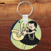 ジャズベビー キーホルダー (正面)