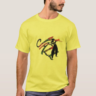 ジャズホーンTシャツを叫ぶ Tシャツ