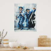 ジャズポスター ポスター (キッチン)