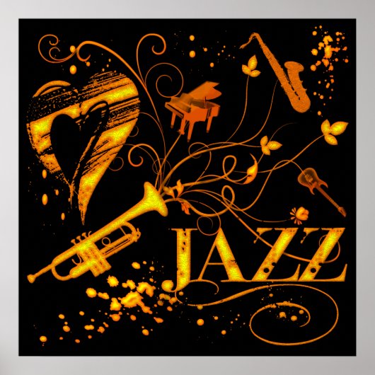 ジャズポスター ポスター (正面)