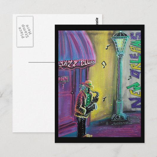 ジャズポストカード ポストカード (正面/裏面)