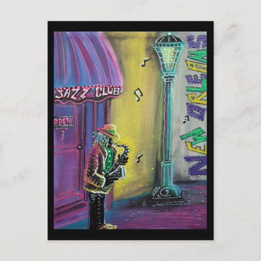 ジャズポストカード ポストカード (正面)