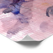 ジャズマイルズデイビス瞑想 ポスター (角)