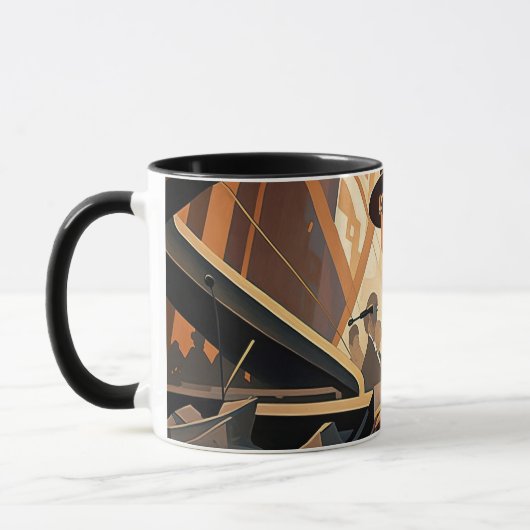 ジャズマグの表現 マグカップ (左)