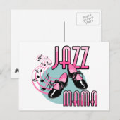 ジャズママタップ踊り ポストカード (正面/裏面)